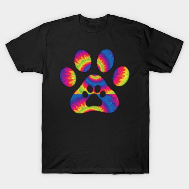 Cat feet Tie dye T-Shirt by 29Butterfly_Studio